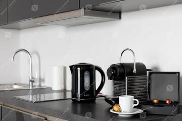 Номер-студио с панорамным видом на реку в Апарт-отеле Докландс